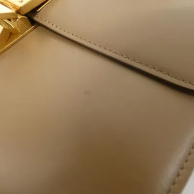 Pre-owned Celine Light Camel Leather Shoulder Bag ()