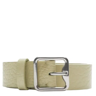 Burberry Leather B Buckle Belt