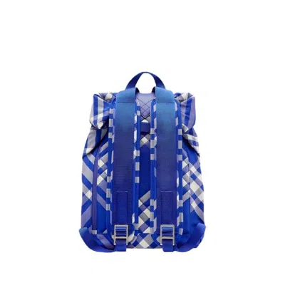 Burberry Check Pattern Roll Backpack