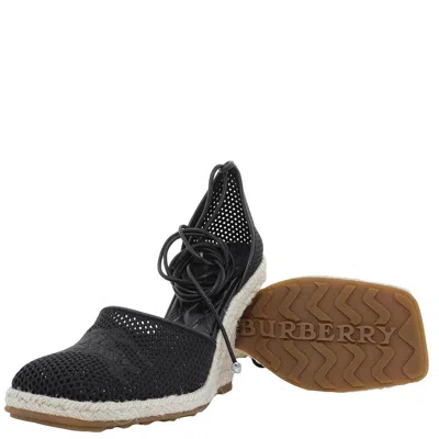 Burberry Mesh Plunge Espadrilles