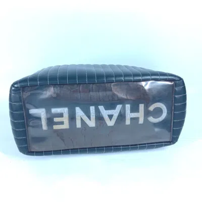 Pre-owned Chanel Black Leather Shoulder Bag Tote Bag ()