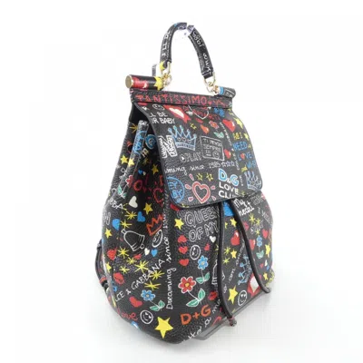 Pre-owned Dolce & Gabbana Black Backpack ()