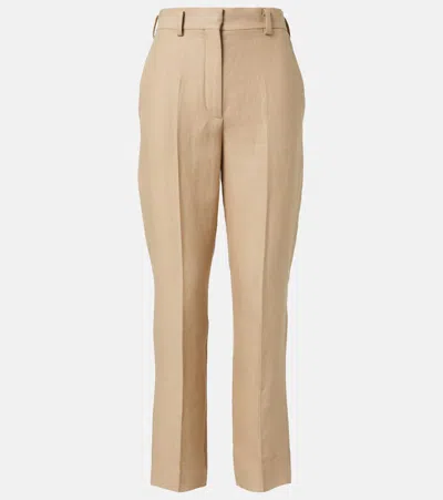 Loro Piana Neo Derk Pants In Neutral