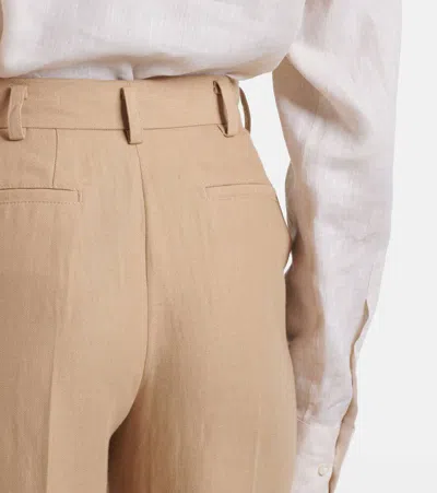 Loro Piana Neo Derk Pants In Neutral