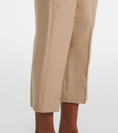 Loro Piana Neo Derk Pants In Neutral