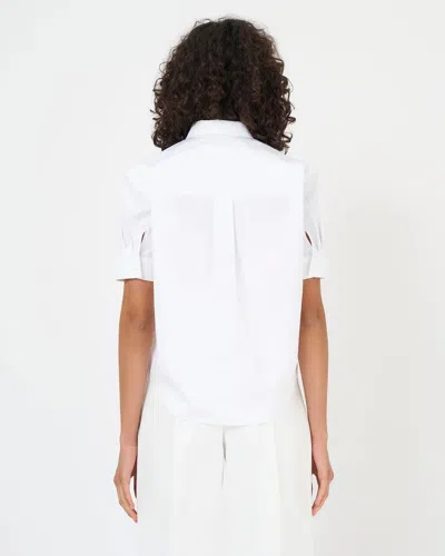 Marni Button Front Short Sleeve Top