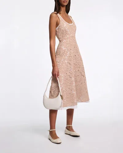 Dorothee Schumacher Lace Overlay Midi-dress