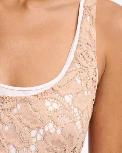 Dorothee Schumacher Lace Overlay Midi-dress