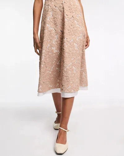 Dorothee Schumacher Lace Overlay Midi-dress