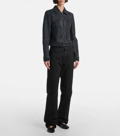 AXELETTE绒面革夹克