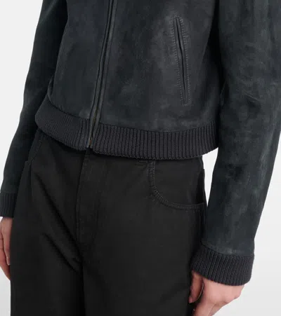 AXELETTE绒面革夹克