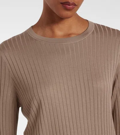 The Row Top Keya In Misto Viscosa Cappuccino Donna