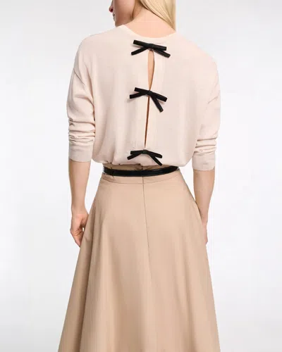 Dorothee Schumacher Pullover With Satin Bows On The Back