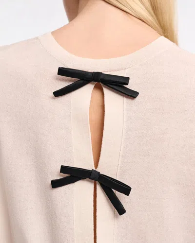 Dorothee Schumacher Pullover With Satin Bows On The Back
