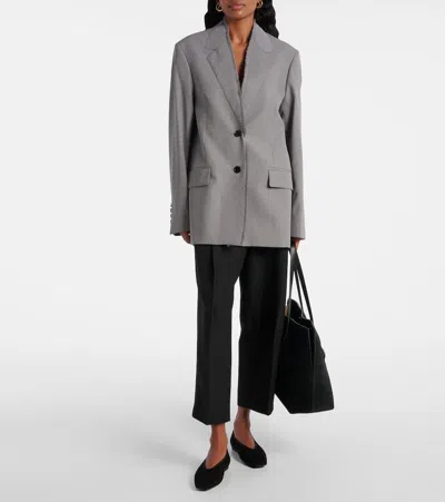 Totême 10mm Minimalist Velvet Ballerina Flats