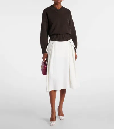 Christian Louboutin Miss Z Printed Cotton Red Sole Pumps