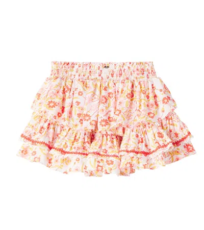 Poupette St Barth Ariane Floral Tiered Skirt