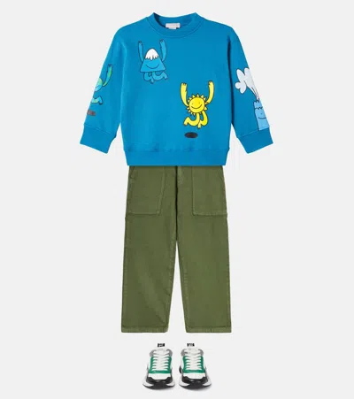 Stella Mccartney Printed Cotton Sweatshirt