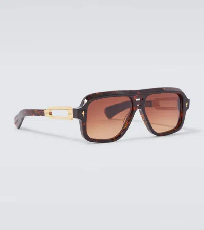 Jacques Marie Mage Fugue Aviator Sunglasses
