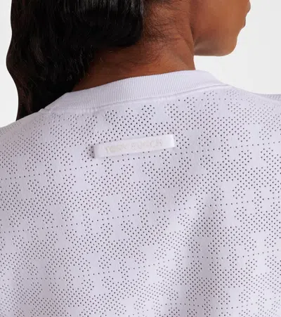 Tory Burch T Monogram Jacquard Sweater In White