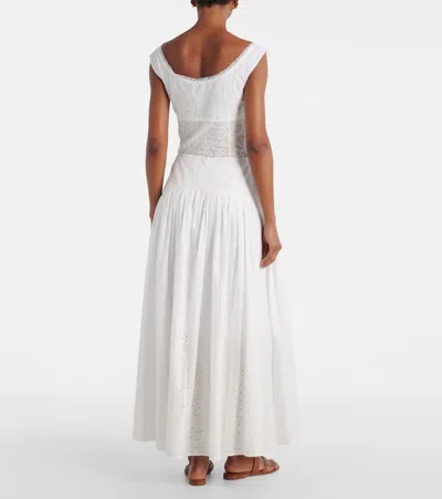 Staud Women's Procida Skirt In White