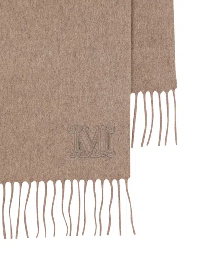 Max Mara Tan Wsdalia Scarf