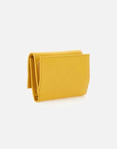 Coccinelle Chic Leather Green Wallet With Multiple Compartments