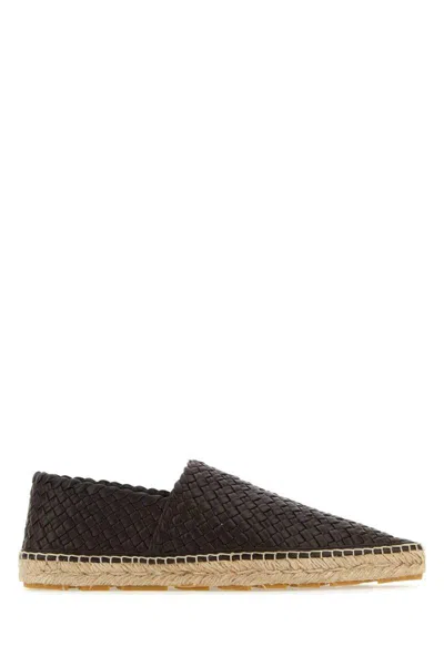 Bottega Veneta Pointed Hemp-soled Shoes