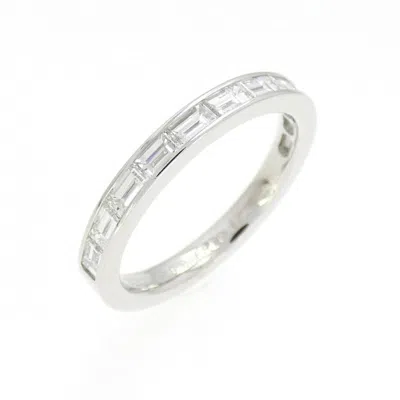 Pre-owned Fred Platinum Platinum 950 Band Ring () In Silver
