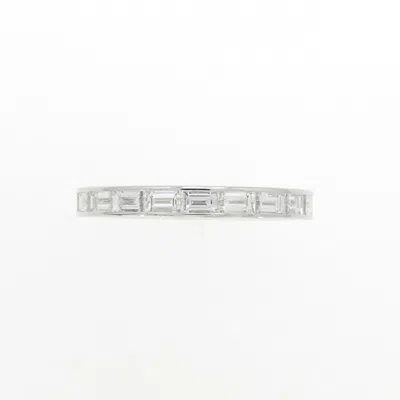 Pre-owned Fred Platinum Platinum 950 Band Ring () In Silver