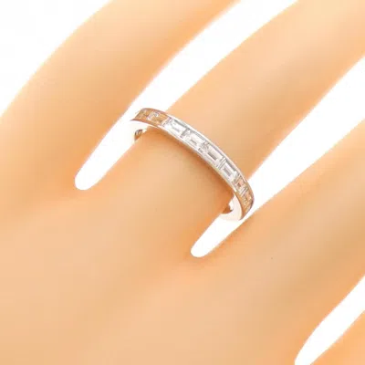 Pre-owned Fred Platinum Platinum 950 Band Ring () In Silver