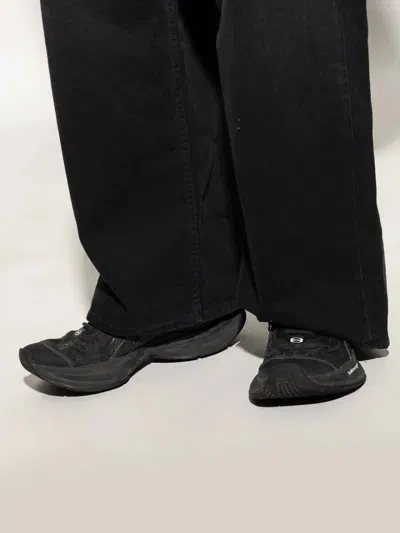 Balenciaga Circuit Ultra-lightweight Sneakers In Black