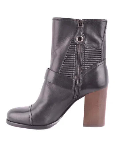 Car Shoe Botines - Negro In Purple