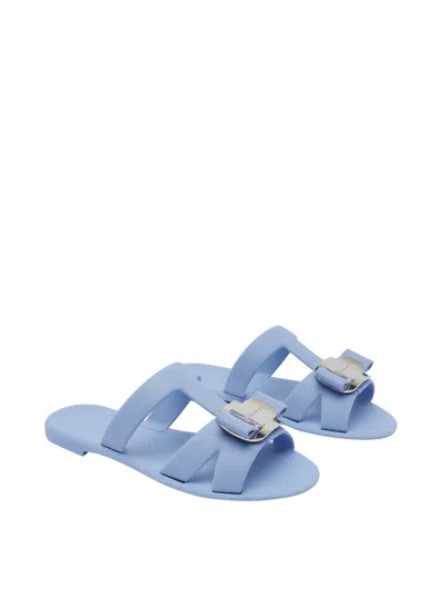 Ferragamo New Vara Bow-detailed Slides