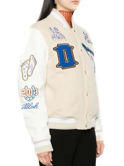 Off-white Off White Thunderbolt Varsity Bom