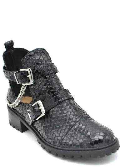 Schutz Booties In Black