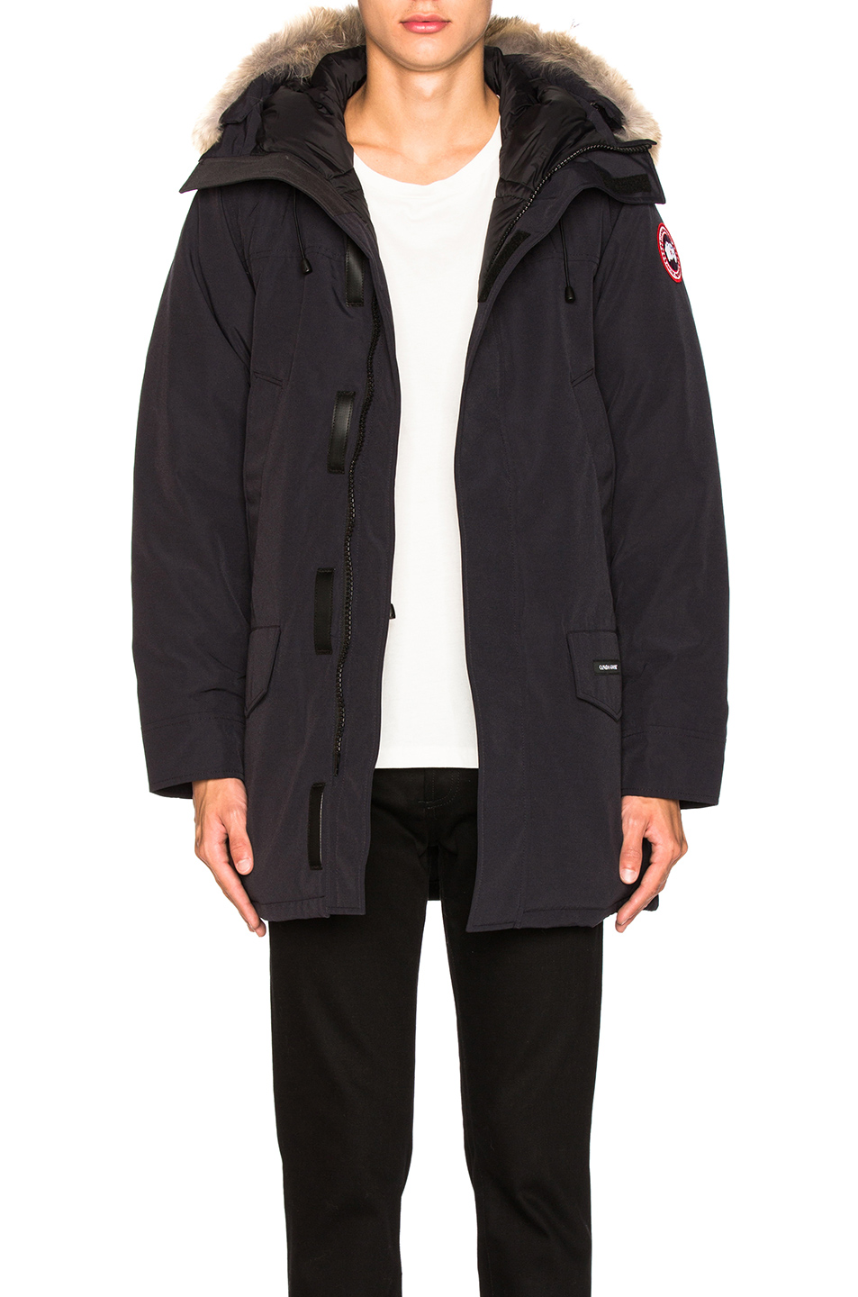 canada goose langford parka navy l