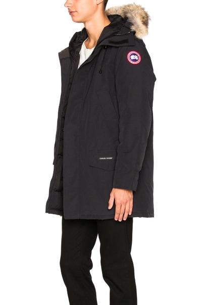 Shop Canada Goose Langford Parka In Navy