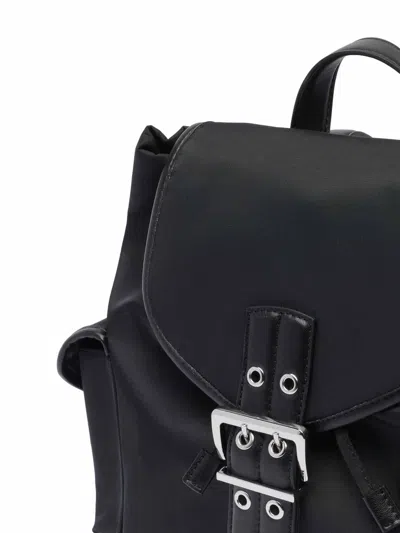 Ganni Small Bucky Backpack In Black