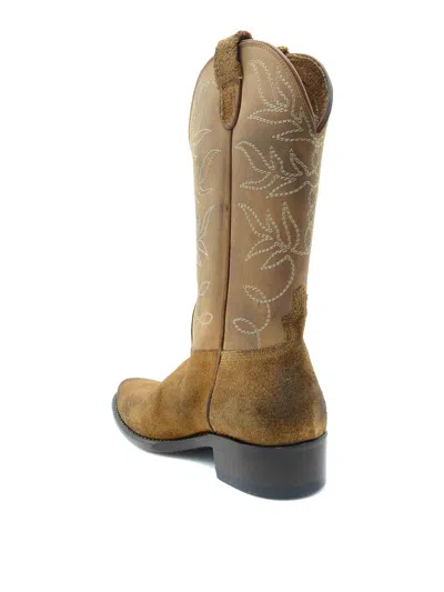 L.a L.a Tex Boots In Brown