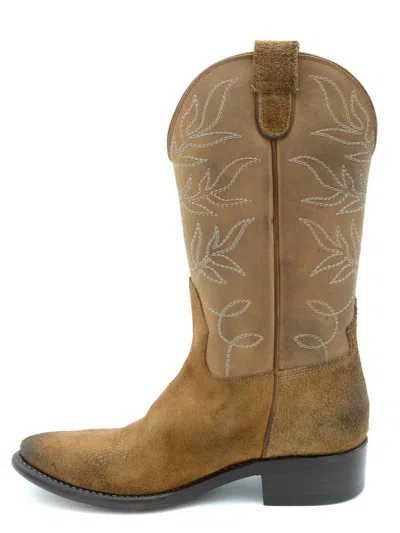 L.a L.a Tex Boots In Brown