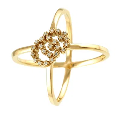 Pre-owned Gucci Yellow Gold Yellow Gold (18k) Band Ring ()
