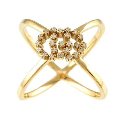 Pre-owned Gucci Yellow Gold Yellow Gold (18k) Band Ring ()