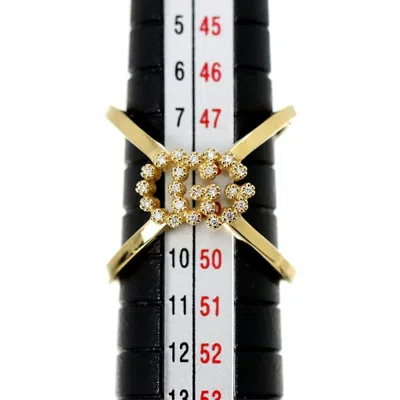 Pre-owned Gucci Yellow Gold Yellow Gold (18k) Band Ring ()