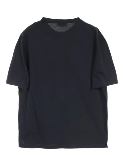 Pre-owned Hermes 2010s Logo-embroidered Cotton T-shirt