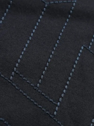 Pre-owned Hermes 2010s Logo-embroidered Cotton T-shirt