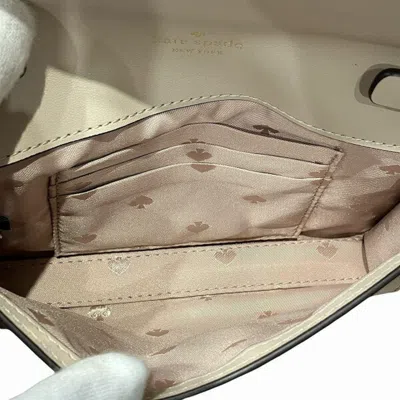 Pre-owned Kate Spade Beige Leather Shoulder Bag ()
