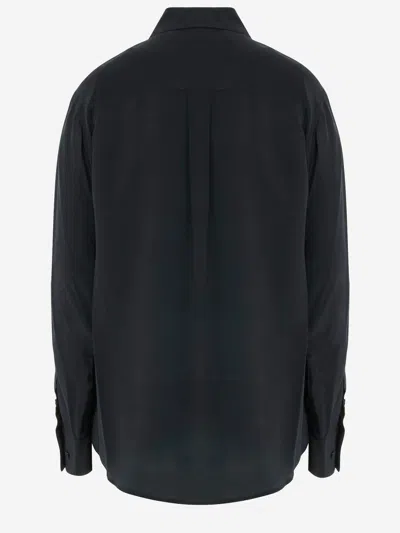 Equipment Silk Shirt In Black