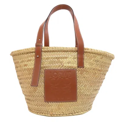 Pre-owned Loewe Beige Raffia Tote Bag ()