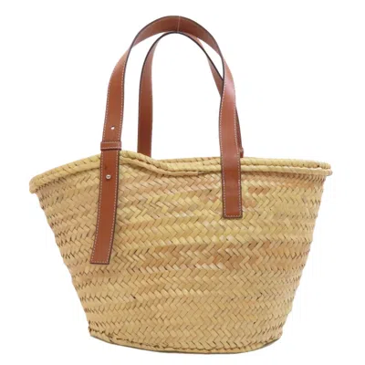 Pre-owned Loewe Beige Raffia Tote Bag ()